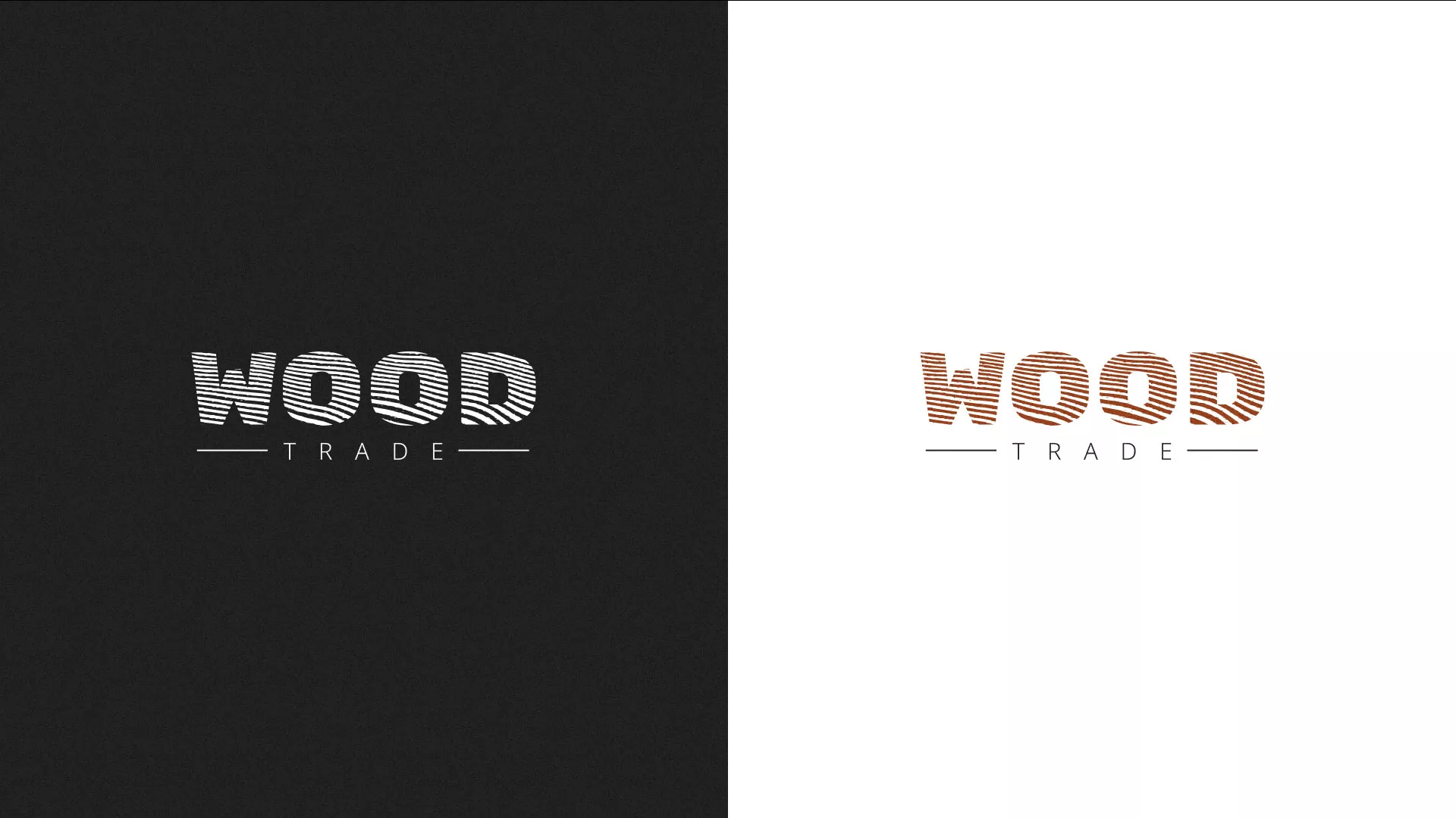Разработка логотипа для компании «Wood Trade» в Гусь-Хрустальном