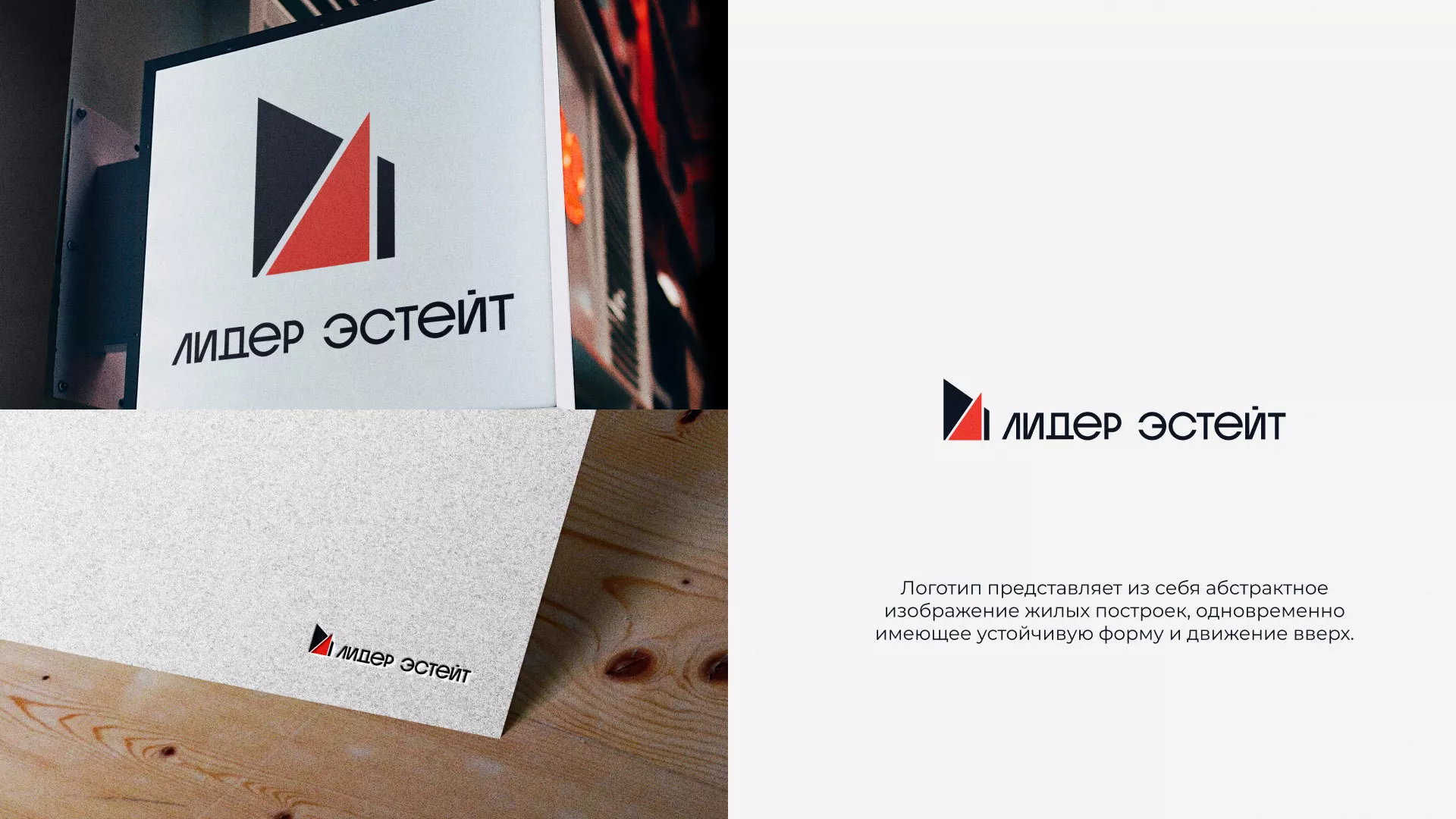 Сделали логотип для агентства недвижимости «Лидер Эстейт» в Гусь-Хрустальном