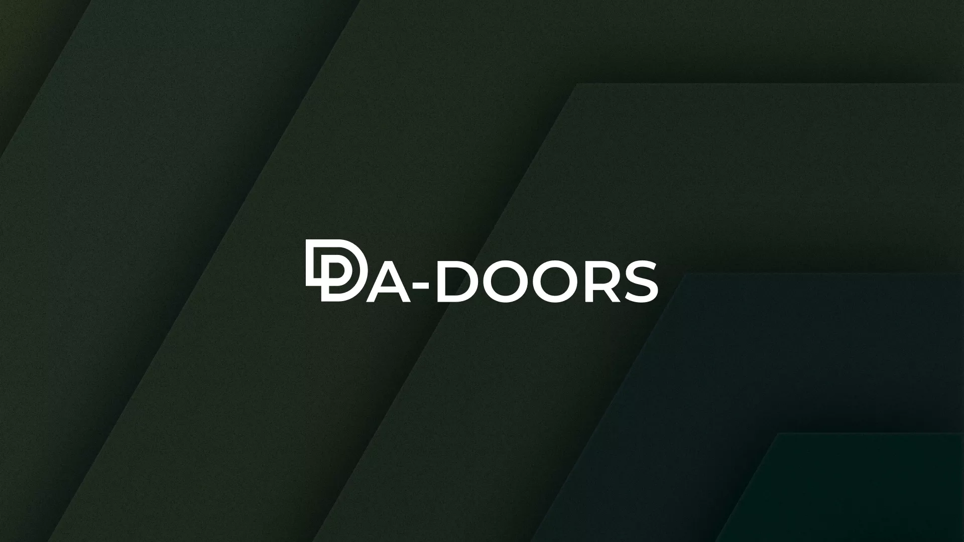 Создание логотипа компании «DA-DOORS» в Гусь-Хрустальном